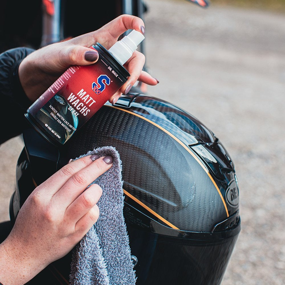 "S100" Matt Wax Spray for Motorcycles (Matte)