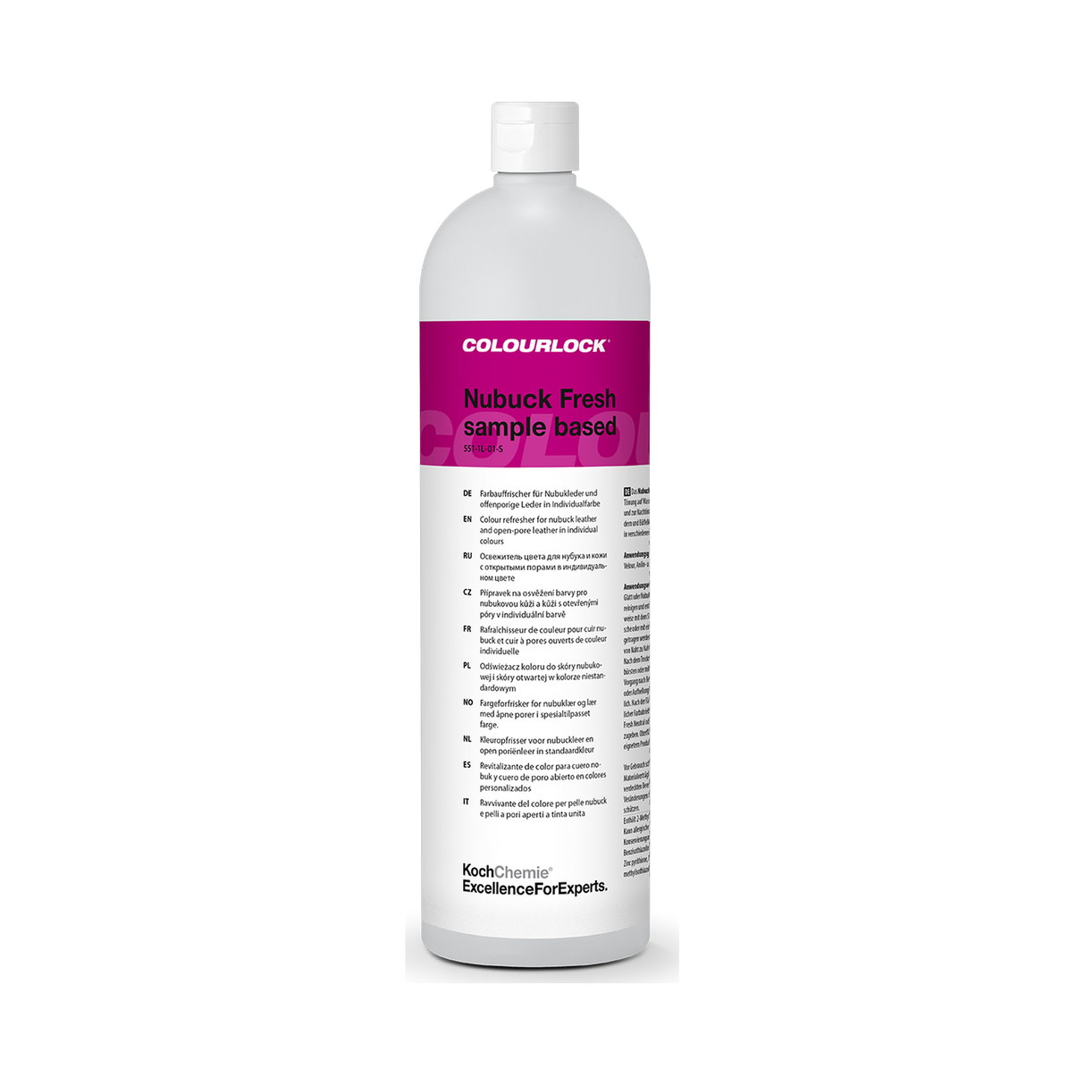 COLOURLOCK "Nubuk Fresh" (Audi) — Wildlederpflege für Audi — 1 L