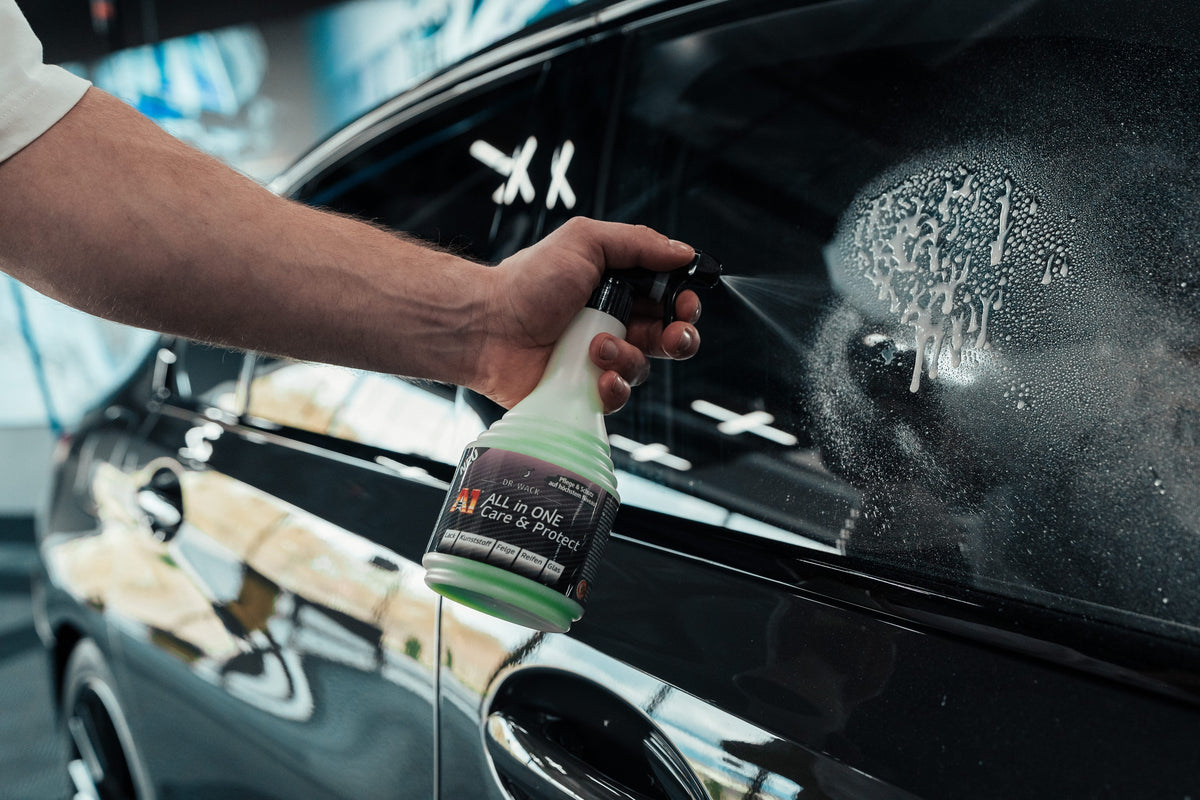 Detailing1 Dr. Wack A1 ALL in ONE Care & Protect Sprühversiegelung — in der Anwendung