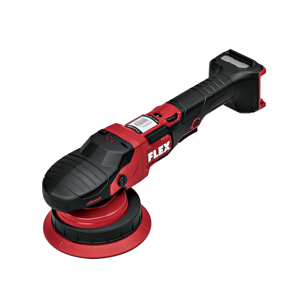 FLEX "XFE 2 15 18-EC C" — Akku-Exzenterpolierer mit Freilauf (18V)