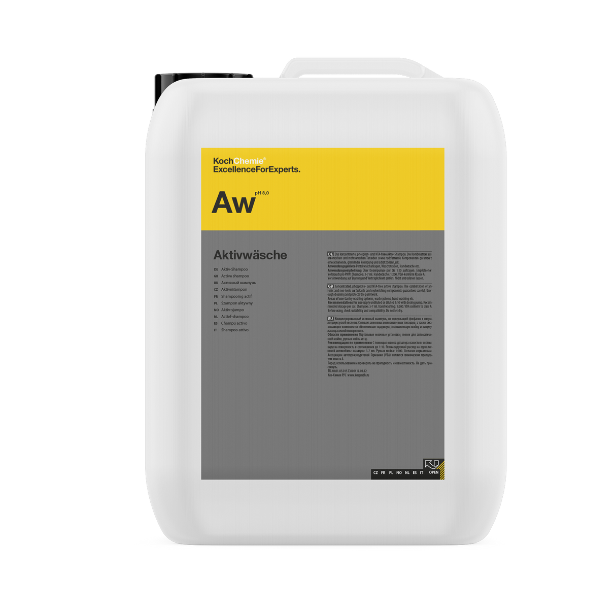 Koch-Chemie Aktivwäsche „Aw" — Aktiv-Shampoo