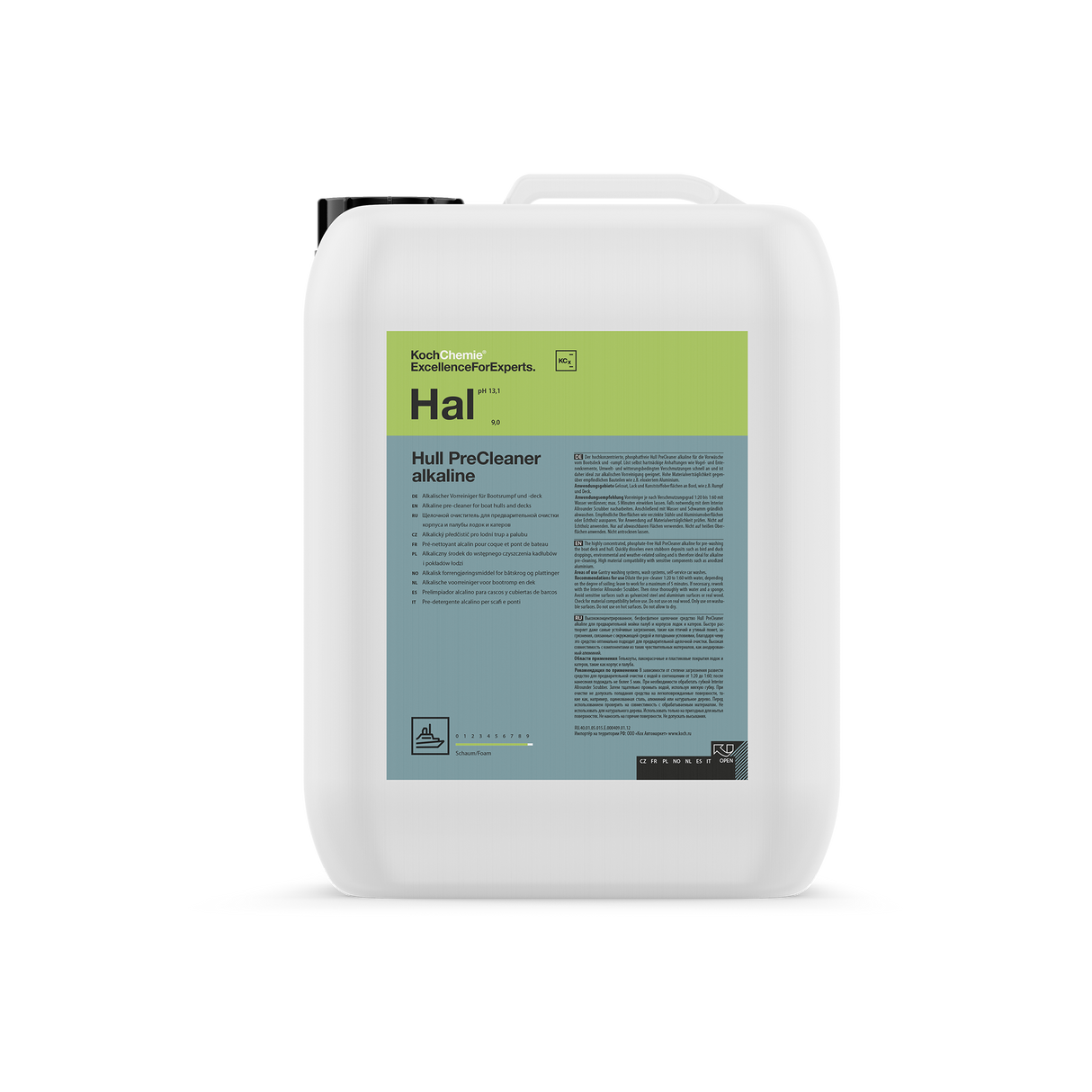 Hull Precleaner alkaline "Hal" Alkalischer Vorreiniger (Marine-Linie)