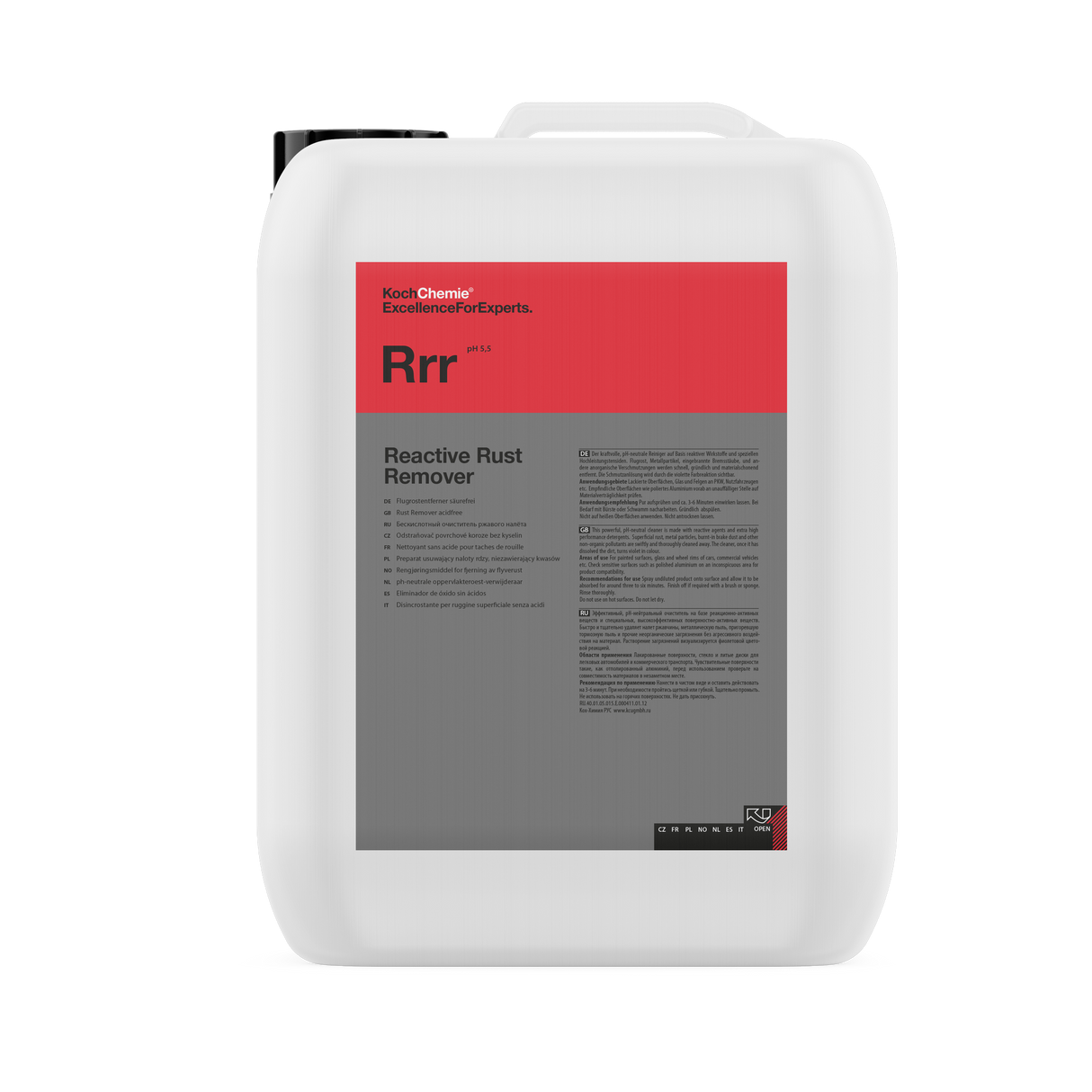 Reactive Rust Remover "Rrr" anti-rouille volante