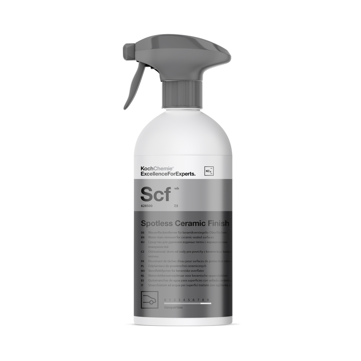 Spotless Ceramic Finish "Scf" anti-taches d'eau pour surfaces céramiques