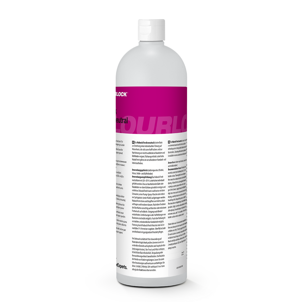 COLOURLOCK "Nubuck Fresh" (Neutral) Neutrale Farbauffrischerbasis für Nubukleder und offenporige Leder