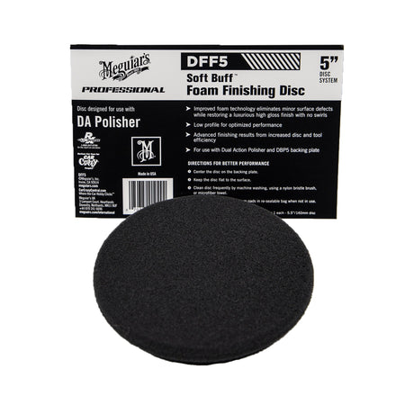 Meguiars SOFT BUFF DA Foam Finishing Disc Polierpad 5 Zoll (12,7 cm)