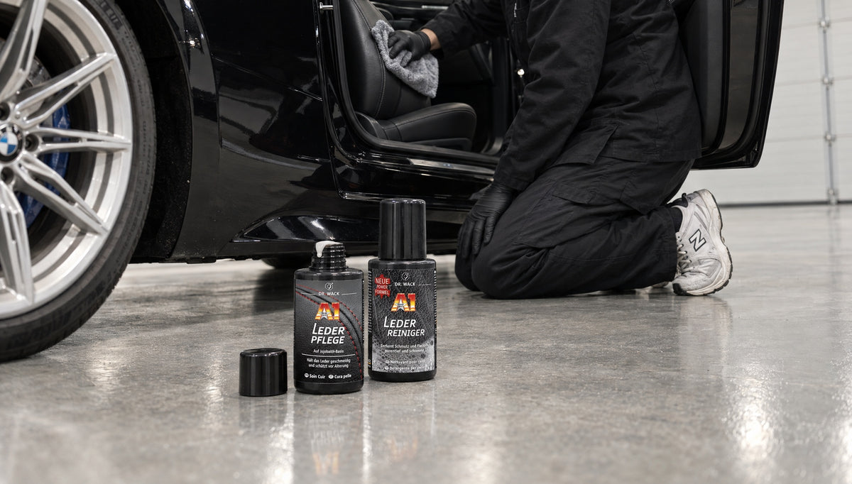 Detailing1 Hero : Soin du cuir lisse — entretenir et protéger le cuir (Desktop)
