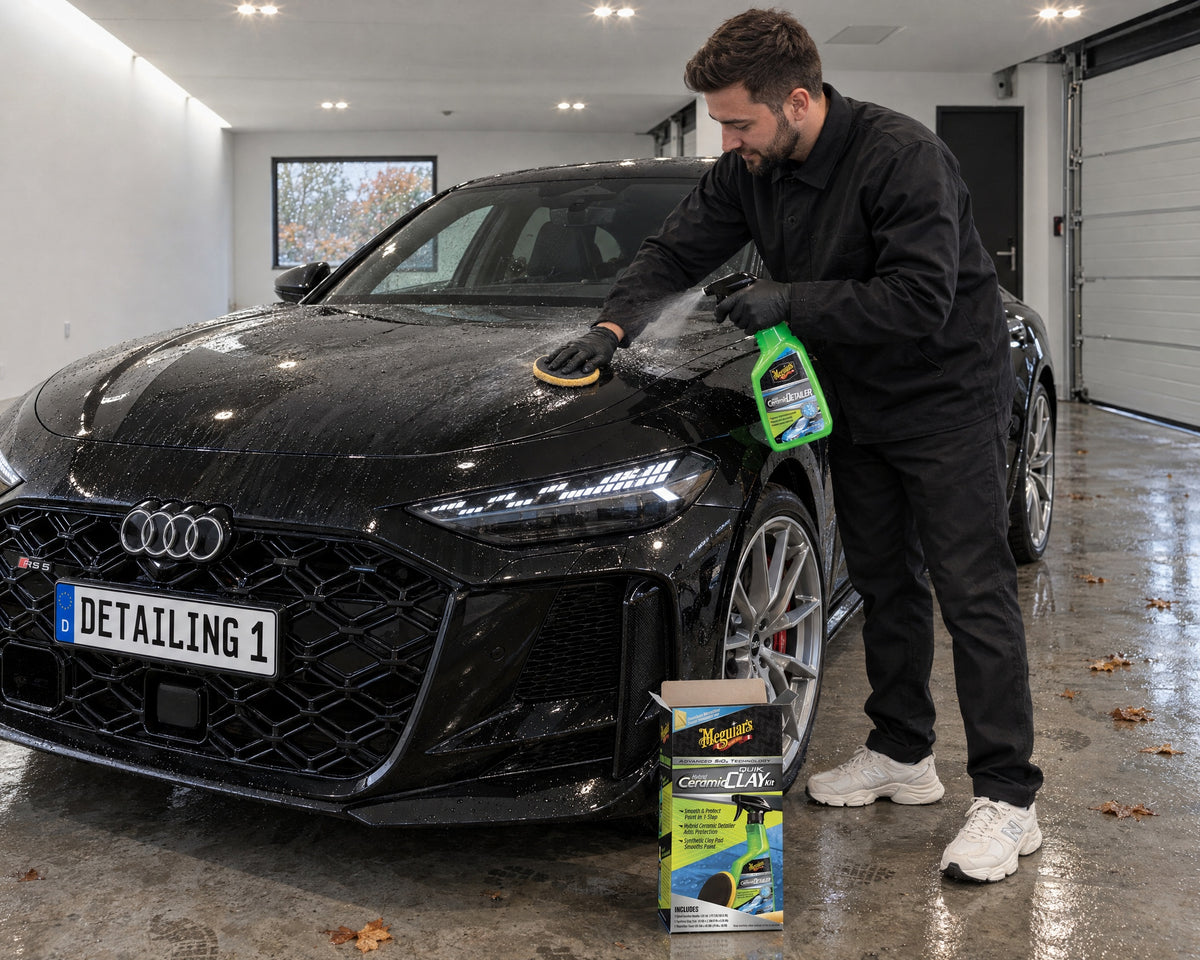 Detailing1 Hero : Barres d'argile — décontaminer la peinture après le lavage (Desktop)