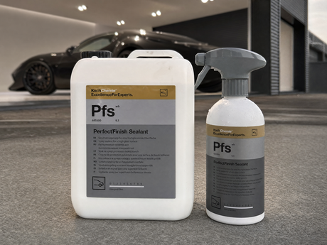 Koch-Chemie PerfectFinish Sealant Pfs 5 Liter Kanister und 500 ml Sprühflasche im Vergleich