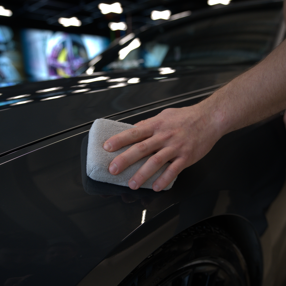 Detailing1 Dr. Wack A1 Applikations-Schwamm Auftragsschwamm — in der Anwendung