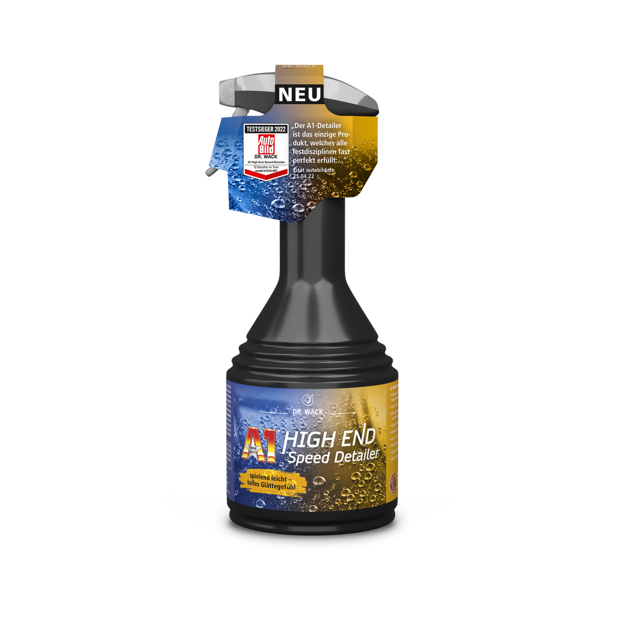 A1 "HIGH END" Speed Detailer Quick-Detailer — Dr. Wack 500 ml