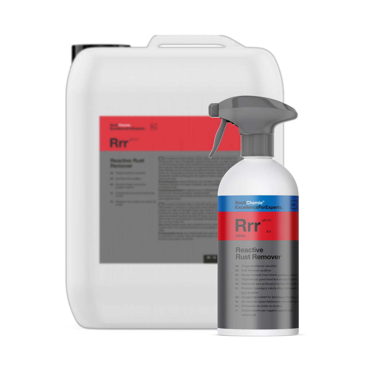 Reactive Rust Remover "Rrr" anti-rouille volante