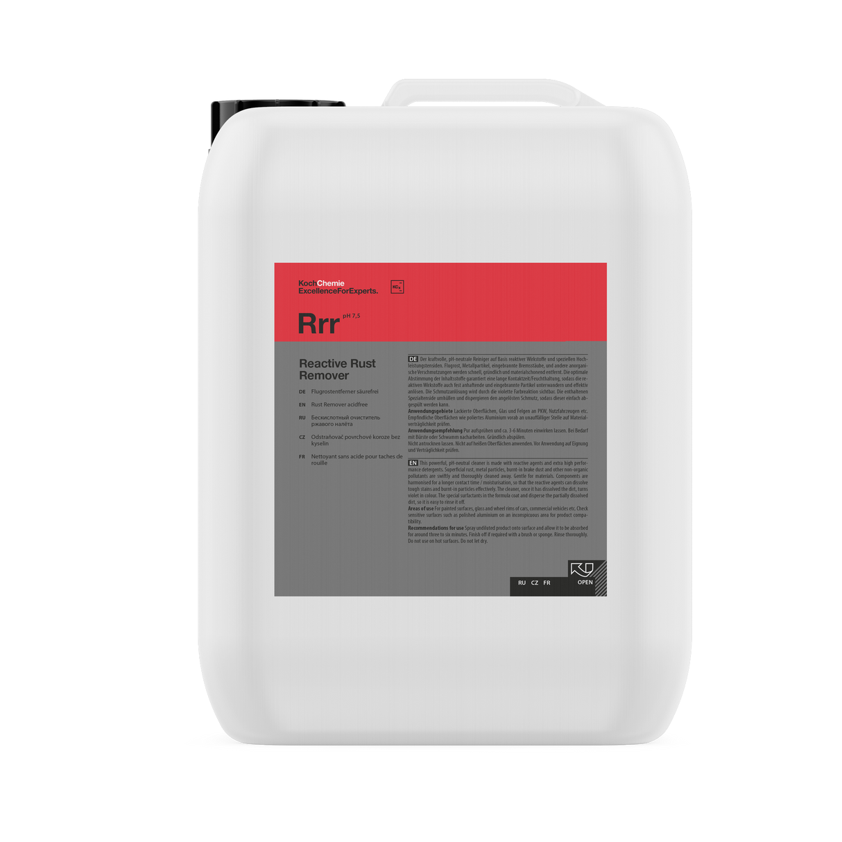 Reactive Rust Remover "Rrr" anti-rouille volante