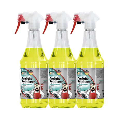 Detailing1 TUGA Chemie Teufels-Reiniger® Universalreiniger — 3× 1 Liter Vorteilsset
