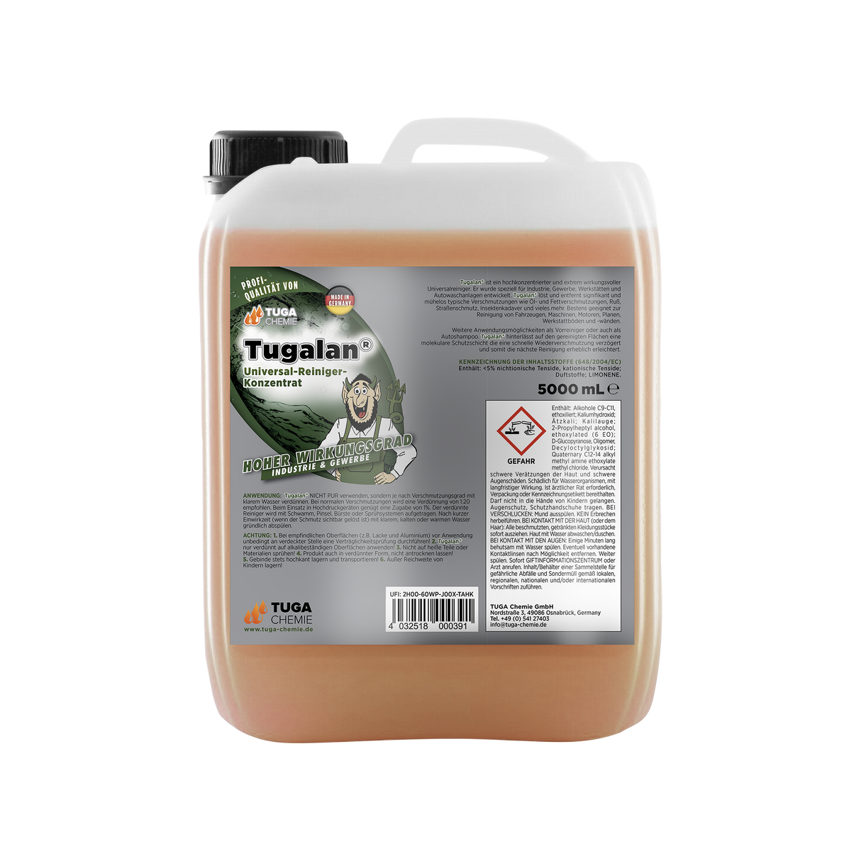 Tuga Chemie Tugalan® — Universalreiniger-Konzentrat 5 Liter
