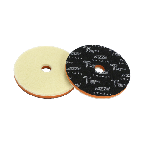 ZviZZer Thermo Velour Pad (Orange) — Thermo-Velourspad Ø 160/15/160 mm / 1 Stück